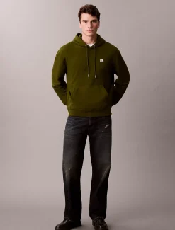 Calvin Klein Monologo-Hoodie aus Frottee^Herren Hoodies & Sweatshirts