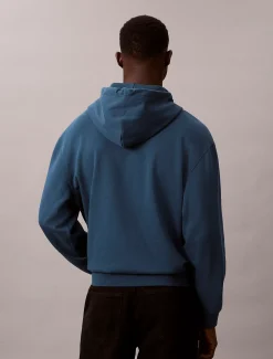 Calvin Klein Monologo-Hoodie aus Frottee^Herren Hoodies & Sweatshirts