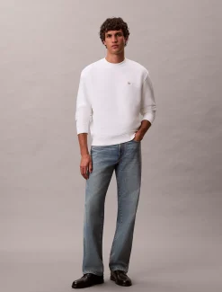 Calvin Klein Monologo-Sweatshirt aus Frottee^Herren Hoodies & Sweatshirts