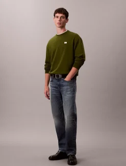 Calvin Klein Monologo-Sweatshirt aus Frottee^Herren Hoodies & Sweatshirts