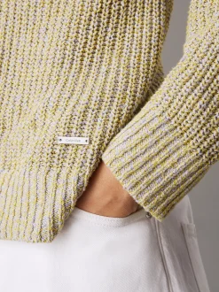 Calvin Klein Mouliné-Cardigan-Pullover^Damen Strickdesigns