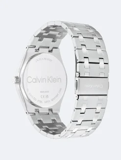 Calvin Klein Multifunktions-Armbanduhr aus Edelstahl^Herren Uhren & Schmuck