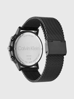 Calvin Klein Multifunktions-Armbanduhr mit Mesh^Herren Uhren & Schmuck