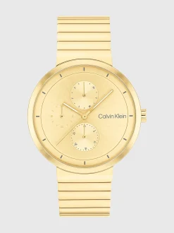 Calvin Klein Multifunktions-Gliederarmbanduhr^Damen Uhren & Schmuck