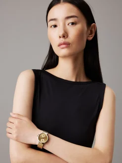 Calvin Klein Multifunktions-Gliederarmbanduhr^Damen Uhren & Schmuck