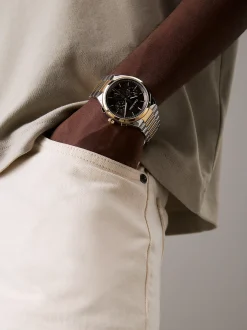 Calvin Klein Multifunktionsuhr mit H-Gliederarmband^Herren Uhren & Schmuck