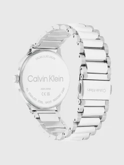 Calvin Klein Multifunktionsuhr mit Kristallverzierung^Damen Uhren & Schmuck
