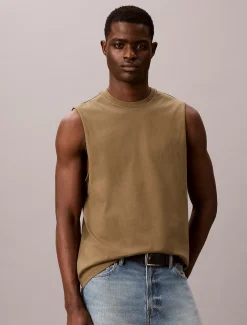 Calvin Klein Muskelshirt aus Baumwolle^Herren T-shirts