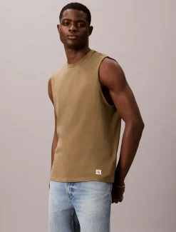 Calvin Klein Muskelshirt aus Baumwolle^Herren T-shirts