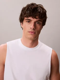 Calvin Klein Muskelshirt aus Baumwolle^Herren T-shirts