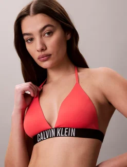 Calvin Klein Neckholder-Triangel Bikini-Top – Intense Power^Damen BademodeFrisch Eingetroffen