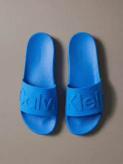 Calvin Klein Nemo - Konturierte Logo-Slippers mit Emblem^Herren Slippers & Flip Flops