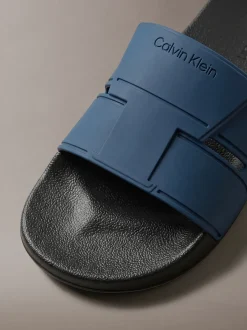 Calvin Klein Nemo - Konturierte Logo-Slippers^Herren Slippers & Flip Flops