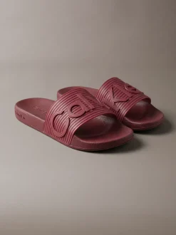 Calvin Klein Nemo - Konturierte Logo-Slippers mit Emblem^Herren Slippers & Flip Flops