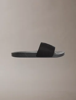 Calvin Klein Nemo - Konturierte Logo-Slippers aus Canvas^Herren Slippers & Flip Flops