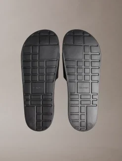 Calvin Klein Nemo - Konturierte Logo-Slippers aus Canvas^Herren Slippers & Flip Flops
