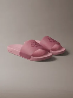 Calvin Klein Nemo - Konturierte Slippers mit klassischem Logo^Damen Slippers