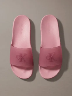 Calvin Klein Nemo - Konturierte Slippers mit klassischem Logo^Damen Slippers