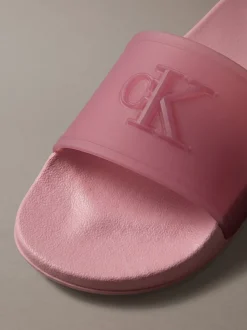 Calvin Klein Nemo - Konturierte Slippers mit klassischem Logo^Damen Slippers