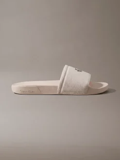 Calvin Klein Nemo - Logo-Slippers aus Canvas mit klassischem Logo^Damen Slippers