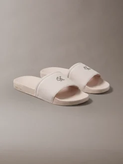 Calvin Klein Nemo - Logo-Slippers aus Canvas mit klassischem Logo^Damen Slippers