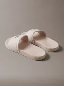 Calvin Klein Nemo - Logo-Slippers aus Canvas mit klassischem Logo^Damen Slippers