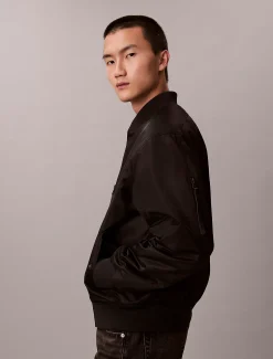 Calvin Klein Nylon-Bomberjacke^Herren JackenFrisch Eingetroffen