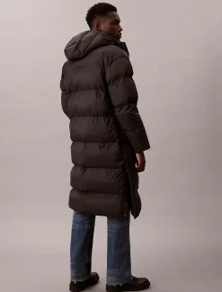 Calvin Klein Nylon-Steppmantel mit Kapuze^Herren Mäntel|Stepp Jacken