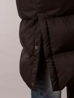 Calvin Klein Nylon-Steppmantel mit Kapuze^Herren Mäntel|Stepp Jacken