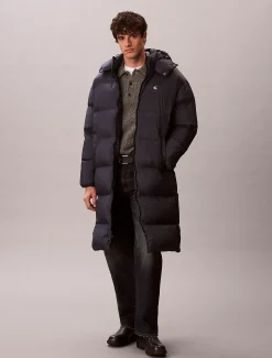 Calvin Klein Nylon-Steppmantel mit Kapuze^Herren Mäntel|Stepp Jacken