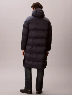 Calvin Klein Nylon-Steppmantel mit Kapuze^Herren Mäntel|Stepp Jacken