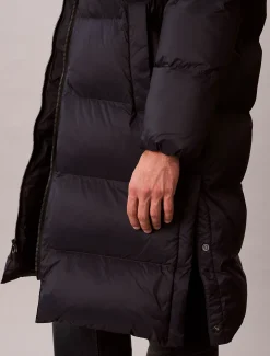 Calvin Klein Nylon-Steppmantel mit Kapuze^Herren Mäntel|Stepp Jacken