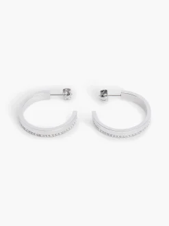 Calvin Klein Offene Kristall-Kreolen^Damen Uhren & Schmuck