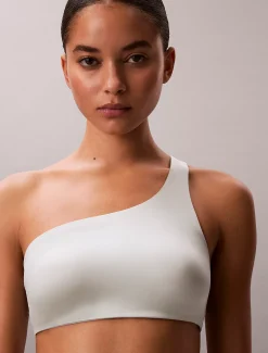 Calvin Klein One Shoulder Bikini-Top - CK Shine^Damen BademodeFrisch Eingetroffen