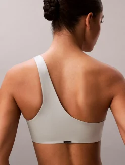 Calvin Klein One Shoulder Bikini-Top - CK Shine^Damen BademodeFrisch Eingetroffen