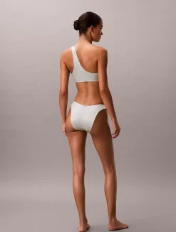 Calvin Klein One Shoulder Bikini-Top - CK Shine^Damen BademodeFrisch Eingetroffen