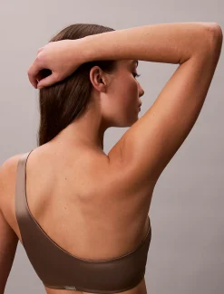 Calvin Klein One Shoulder Bikini-Top - CK Shine^Damen BademodeFrisch Eingetroffen