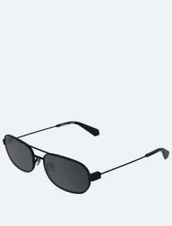 Calvin Klein Ovale Sonnenbrille CKJ26202S^Herren Sonnenbrillen