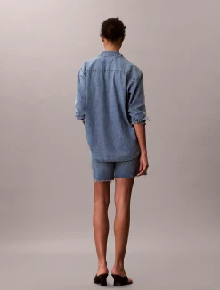Calvin Klein Oversized Denim-Hemd^Damen Hemden & Blusen|T-shirts & Tops