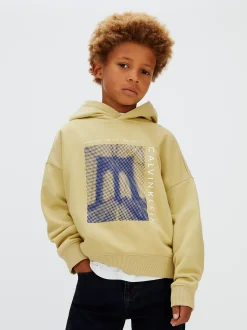 Calvin Klein Oversized Hoodie mit Brücken-Grafik^Kinder Hoodies & Pullover|Kleidung