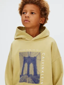 Calvin Klein Oversized Hoodie mit Brücken-Grafik^Kinder Hoodies & Pullover|Kleidung