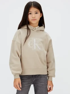 Calvin Klein Oversized Logo-Hoodie^Kinder Hoodies & Pullover|Kleidung