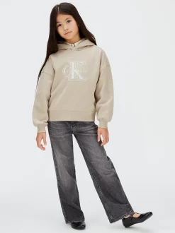 Calvin Klein Oversized Logo-Hoodie^Kinder Hoodies & Pullover|Kleidung