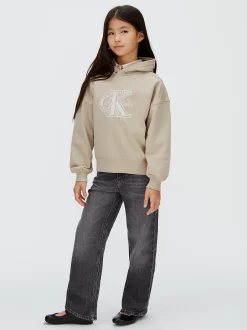 Calvin Klein Oversized Logo-Hoodie^Kinder Hoodies & Pullover|Kleidung