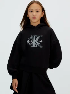 Calvin Klein Oversized Logo-Hoodie^Kinder Hoodies & Pullover|Kleidung