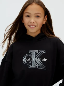 Calvin Klein Oversized Logo-Hoodie^Kinder Hoodies & Pullover|Kleidung