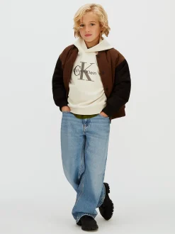 Calvin Klein Oversized Logo-Hoodie^Kinder Hoodies & Pullover|Kleidung