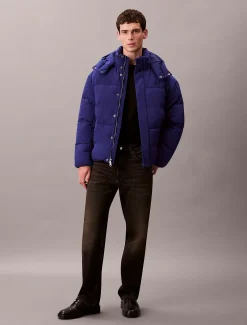 Calvin Klein Oversized Logo-Steppjacke^Herren Stepp Jacken|JackenFrisch Eingetroffen