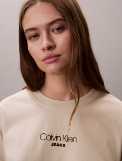 Calvin Klein Oversized Logo-T-Shirt^Damen T-shirts & Tops