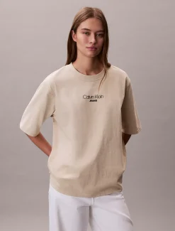 Calvin Klein Oversized Logo-T-Shirt^Damen T-shirts & Tops